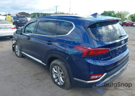 2020 Hyundai Santa Fe Sel from USA, damaged, VIN 5NMS3CAD6LH228687